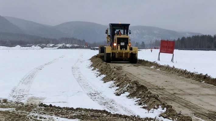 В Бодайбо началось строительство аэропорта