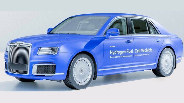 ФГУП «НАМИ» представил обновлённый автомобиль NAMI Hydrogen